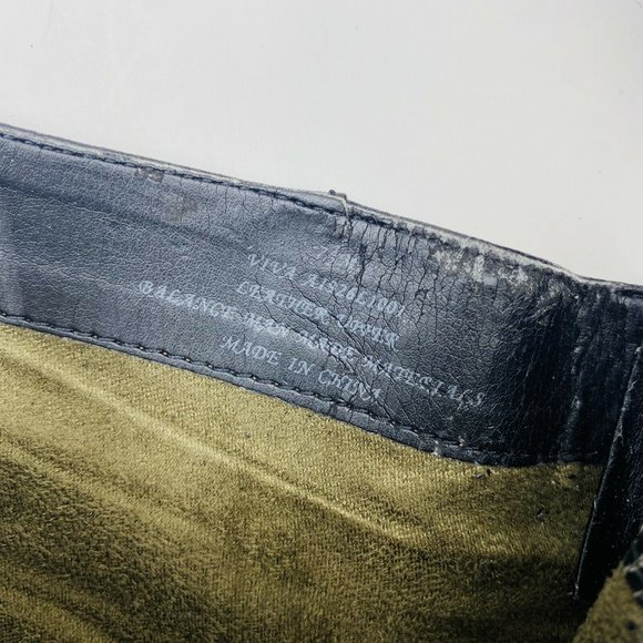 Sam Edelman Split Wedge Leather Viva Bootie Black Size 7.5 - Picture 7 of 8